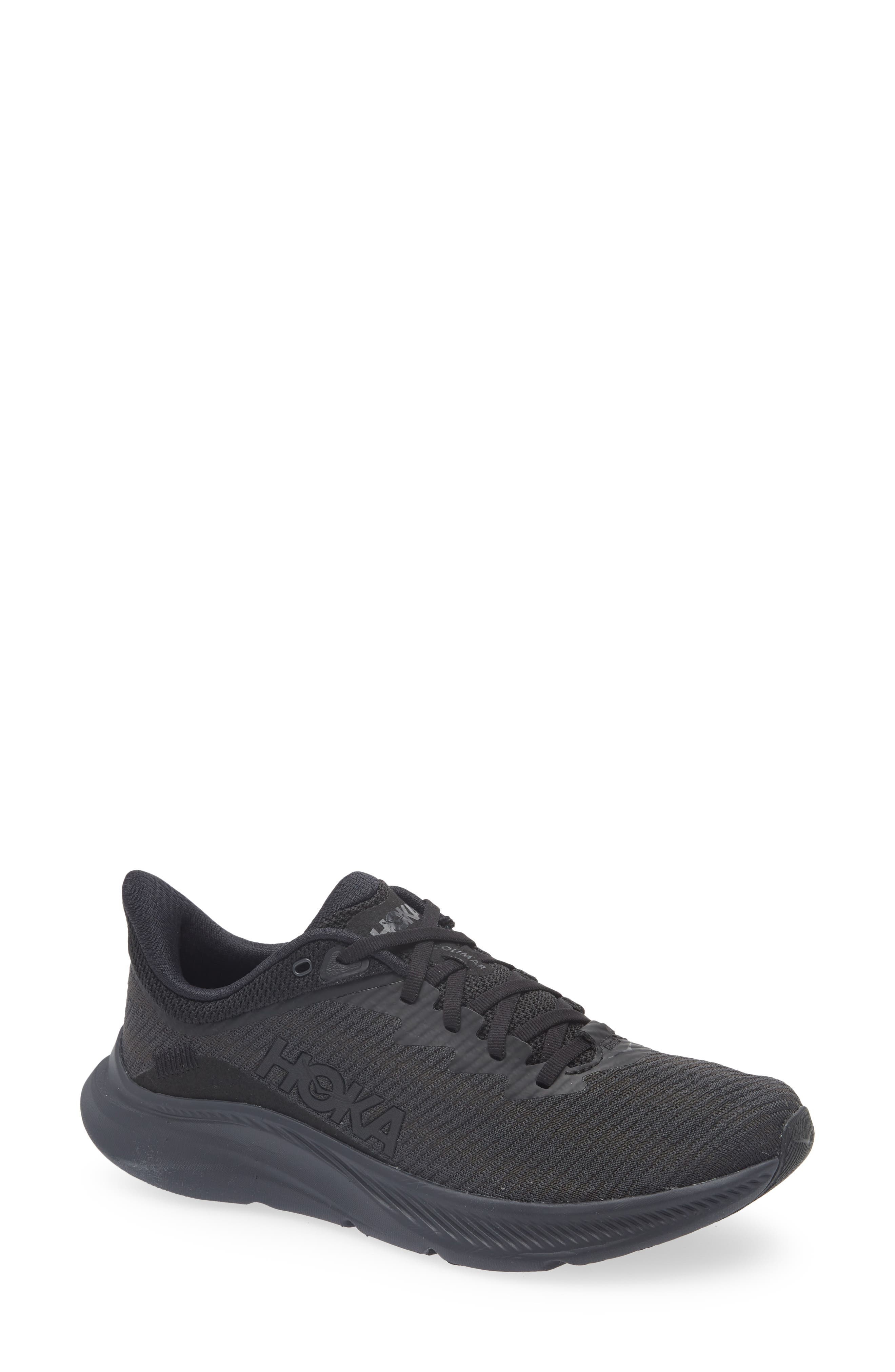 HOKA Solimar Running Shoe in Black /Black at Nordstrom - 1