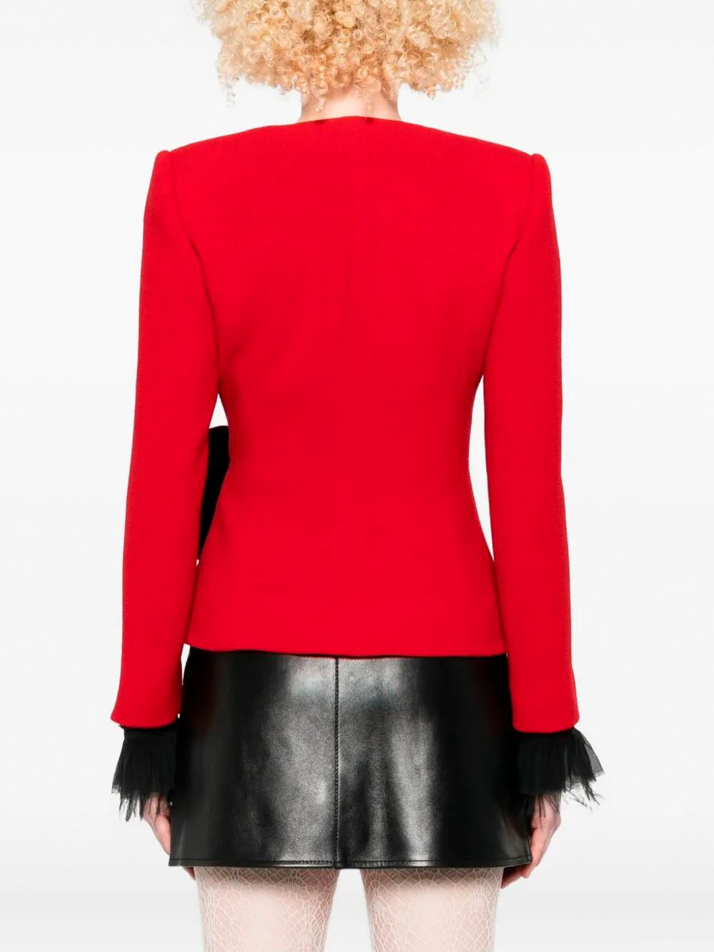 Wool Crepe Jacket - 4