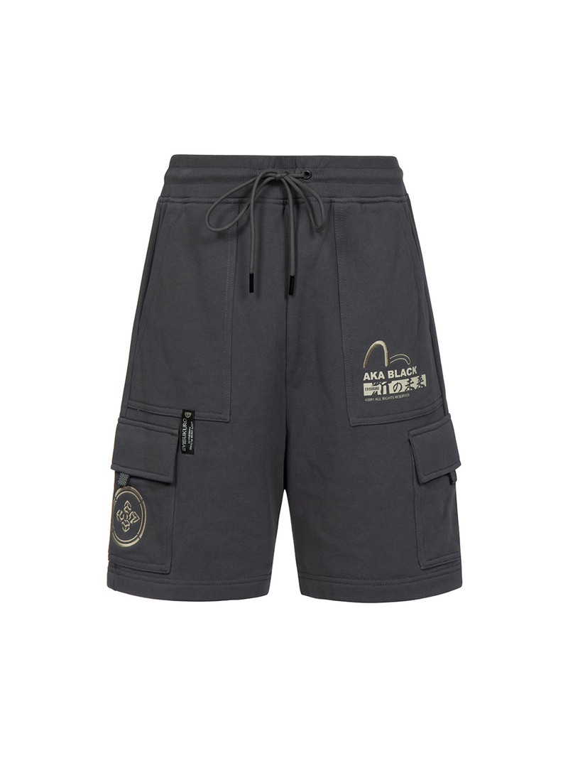 Multi-Pocket Cargo Sweat Shorts 11