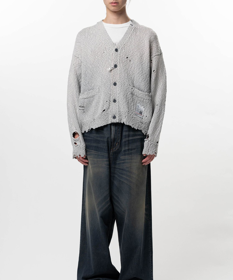 Sun Faded Like Knit Cardigan 3