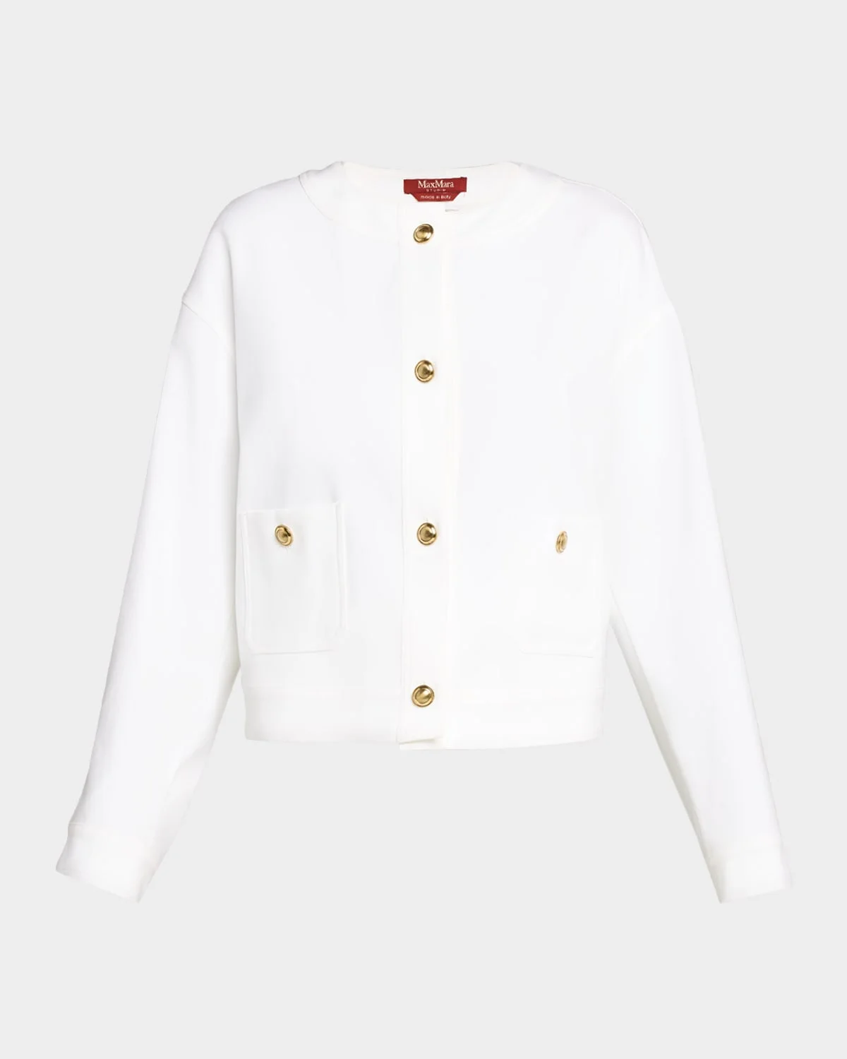 Kiwi Button-Down Cotton Jacket - 1