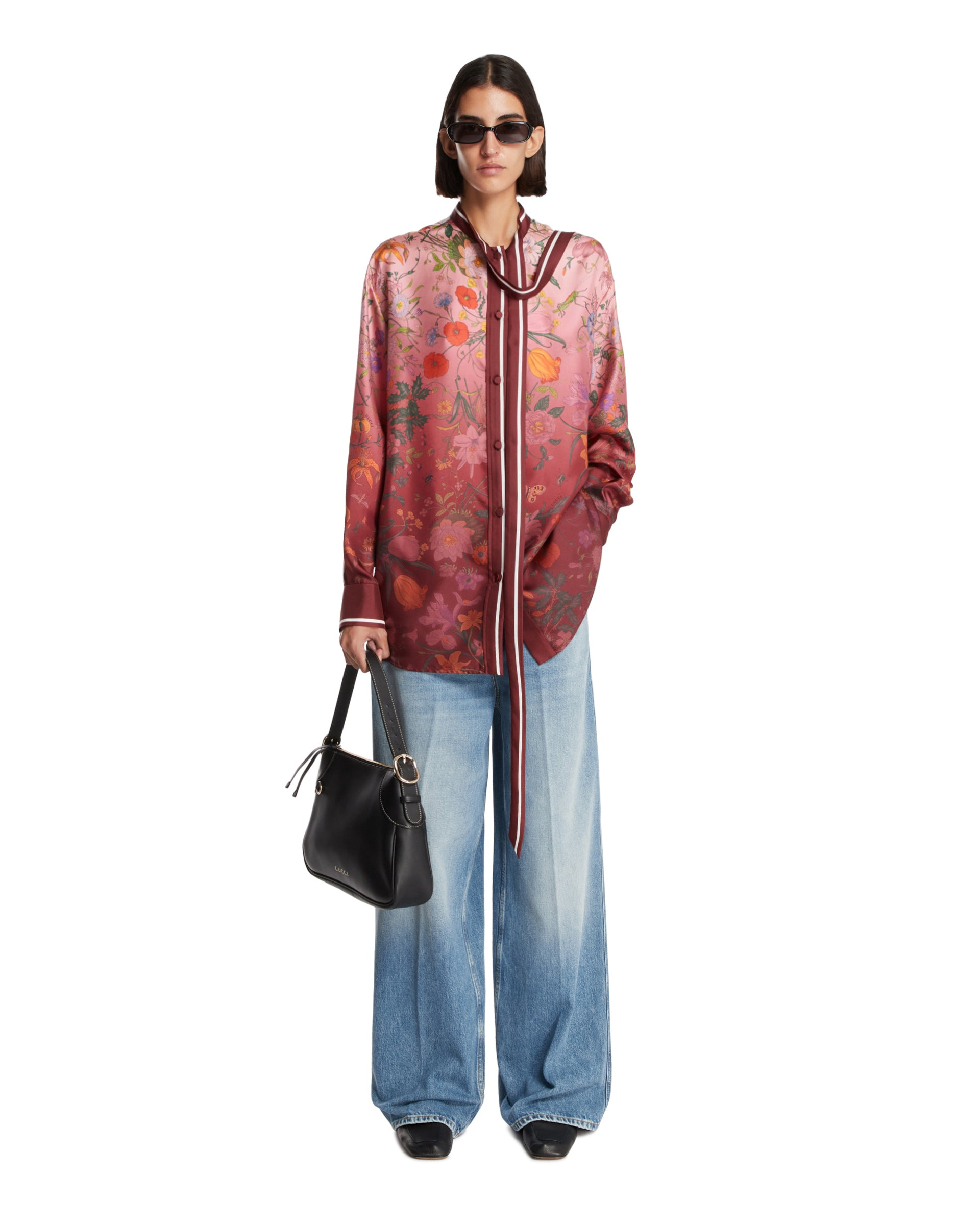 Blue Wide-Leg Jeans - 2