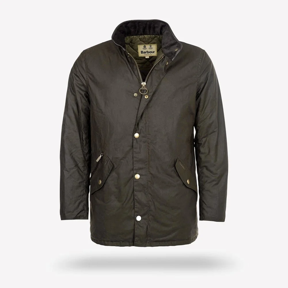 Barbour Prestbury Waxed Cotton Jacket - 1