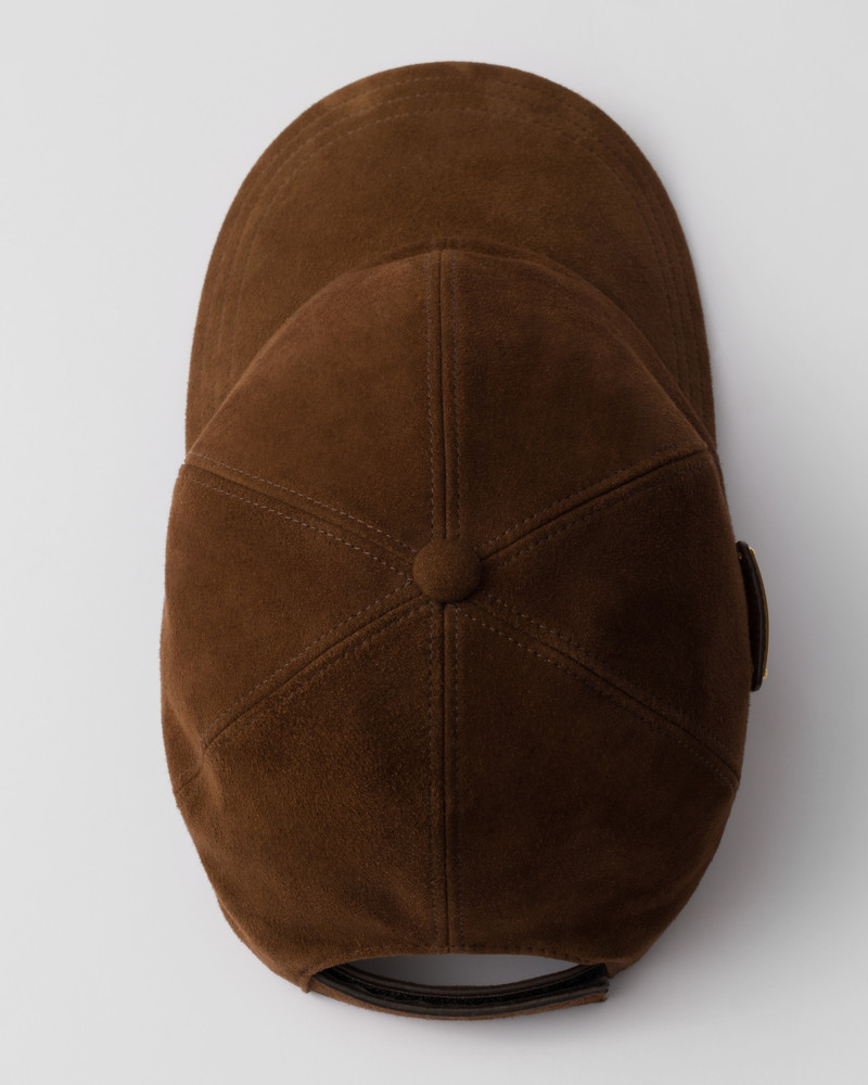 Suede baseball cap 3