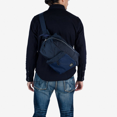 Iron Heart POR-FOR-SSB-BLU Porter - Yoshida & Co. - Force Sling Shoulder Bag - Blue outlook