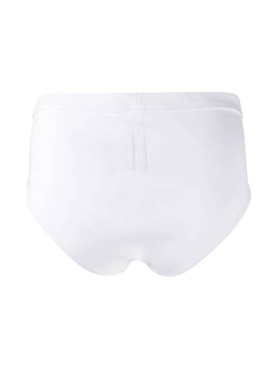 Rick Owens pentagram-stitch swim briefs outlook