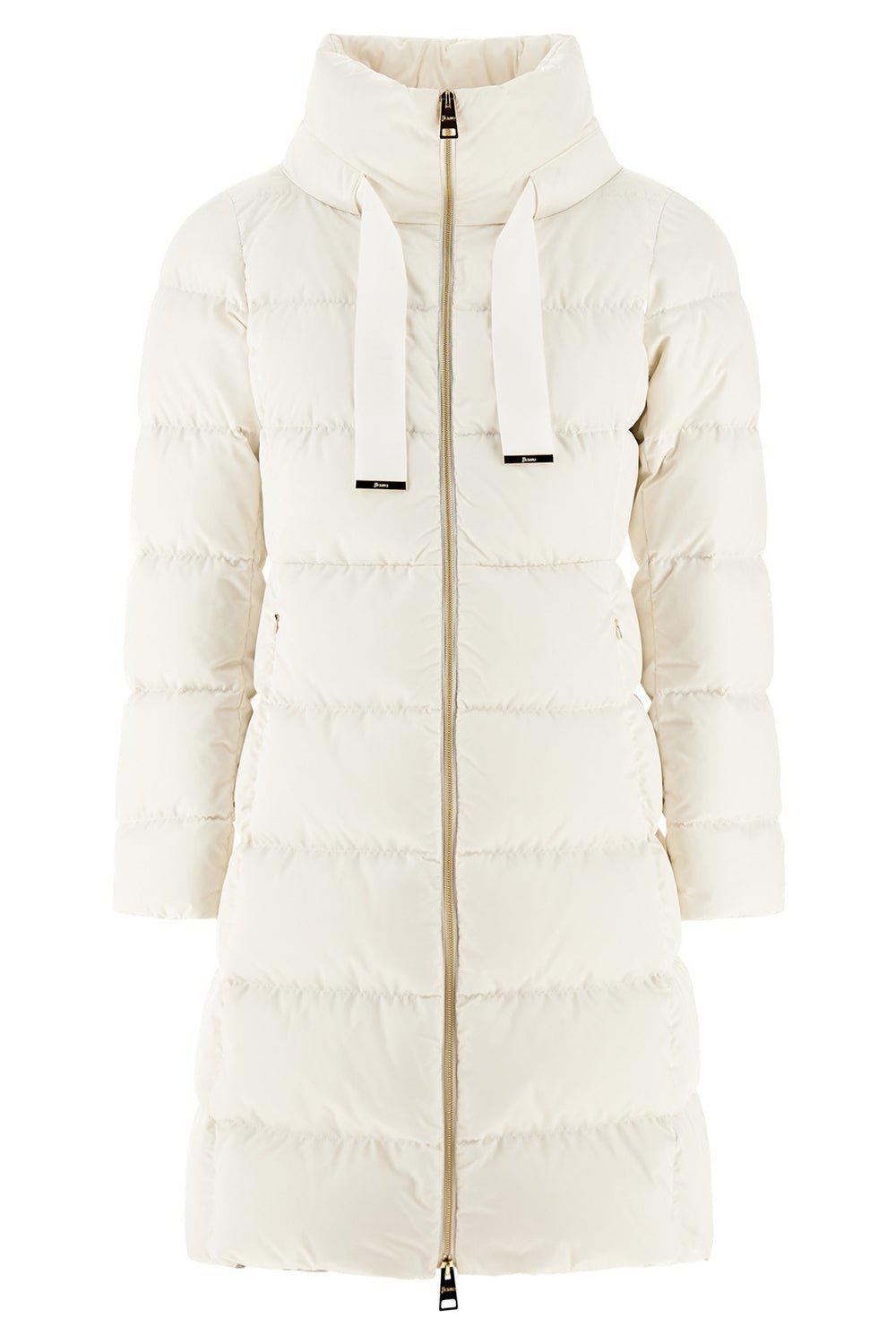 Drawstring Hourglass Coat - 1