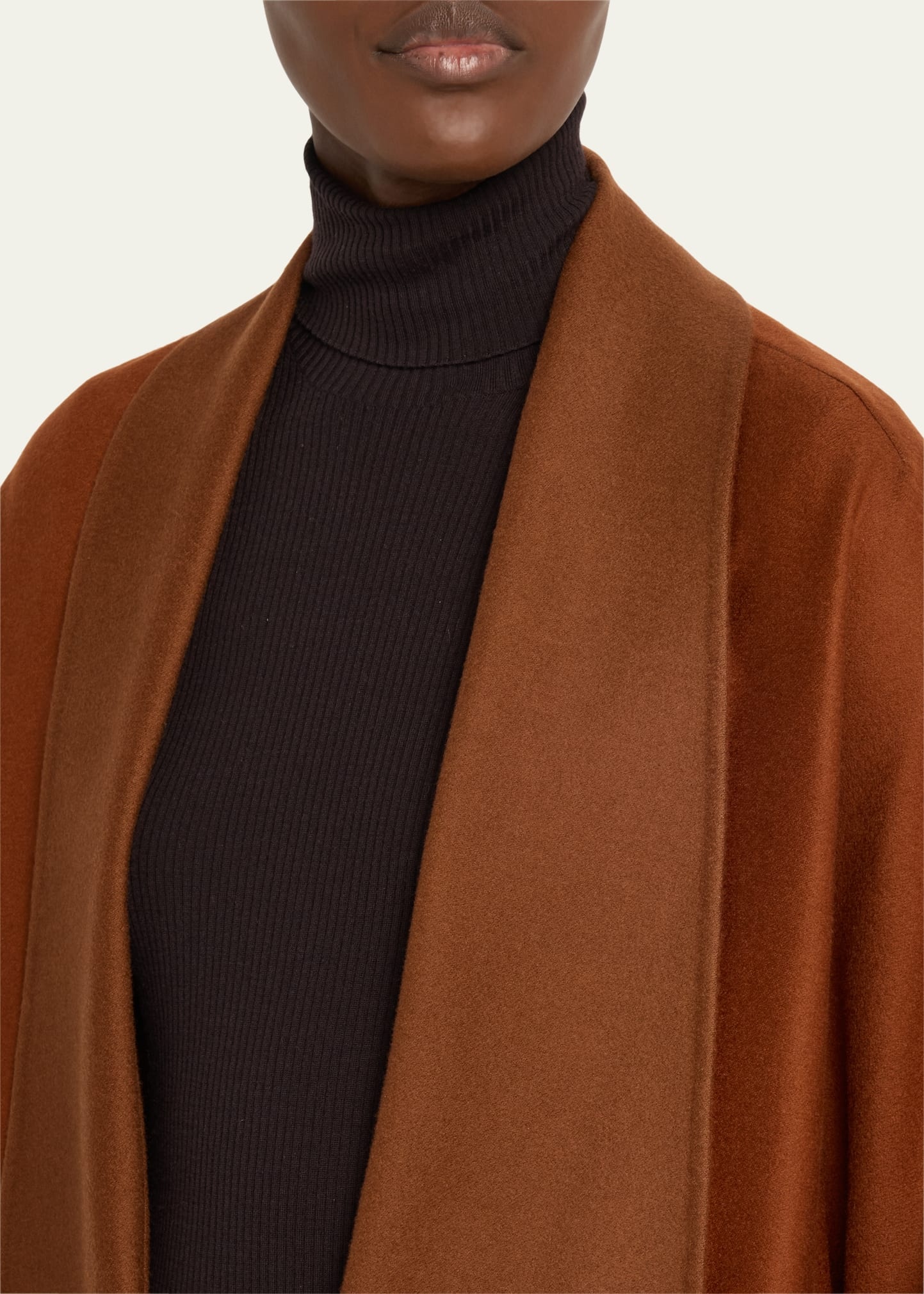Violante Cashmere Cape - 5