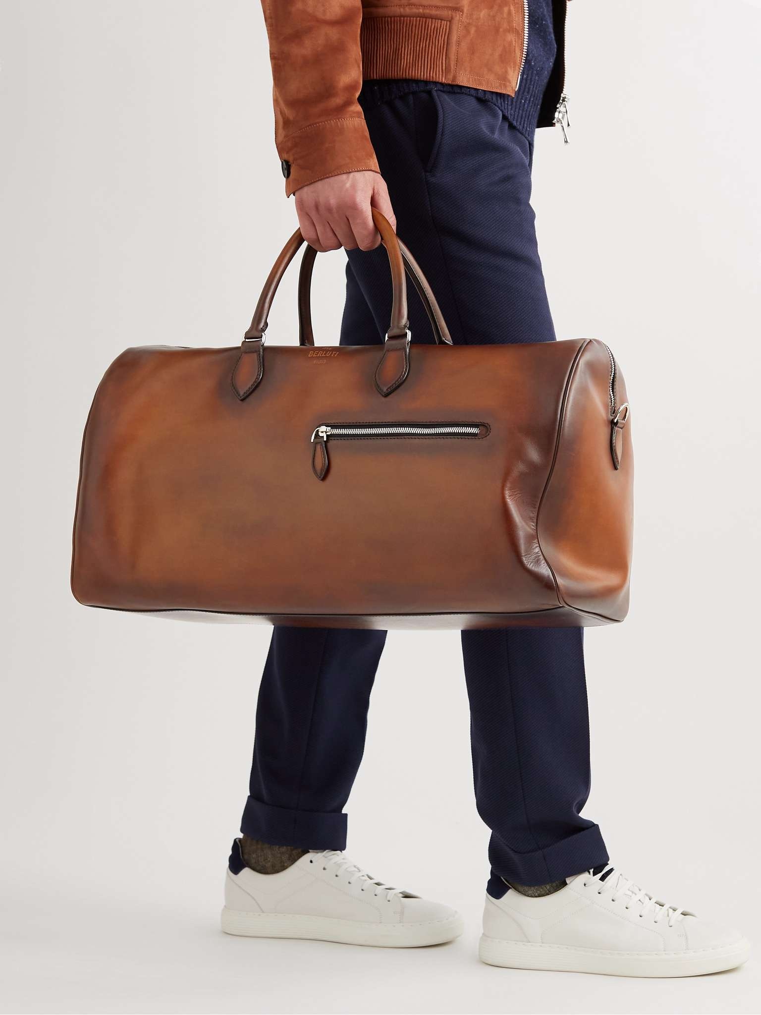 Venezia Leather Duffle Bag - 2