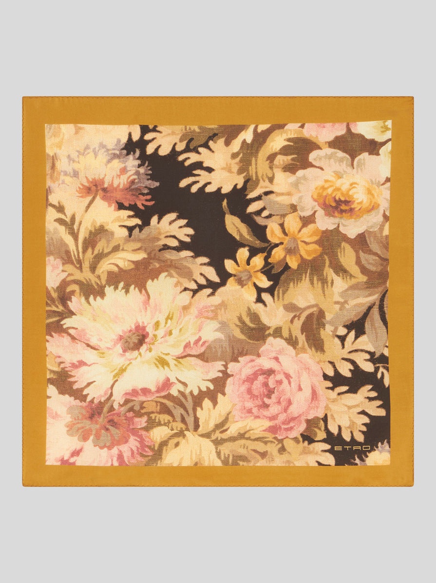 FLORAL POCKET SQUARE - 1