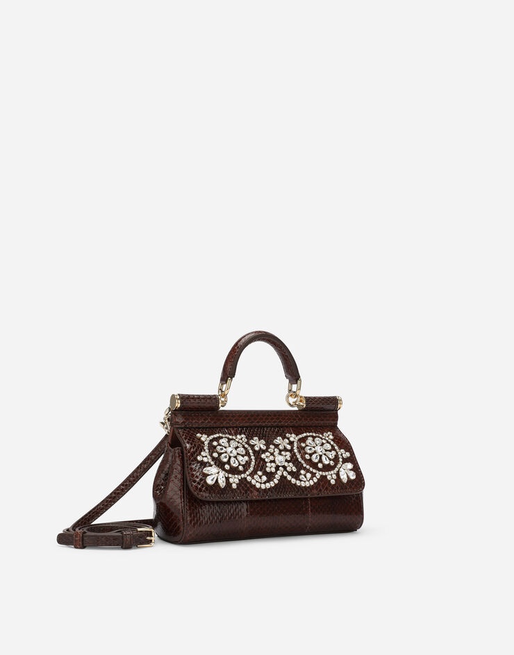 Small ayers Sicily bag with rhinestones - 3