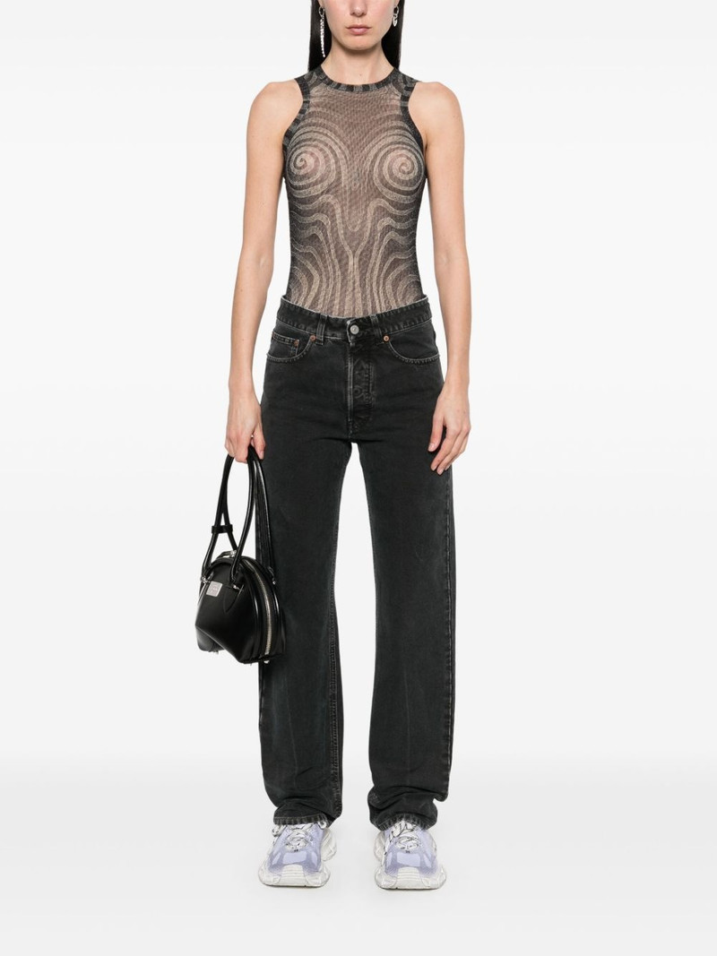 MM6 Maison Margiela straight-leg jeans outlook