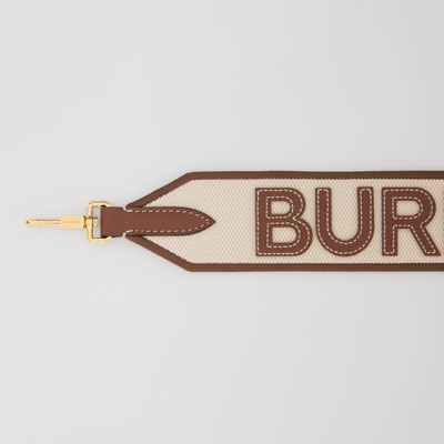 Burberry Cotton Canvas and Leather Pocket Bag Strap outlook