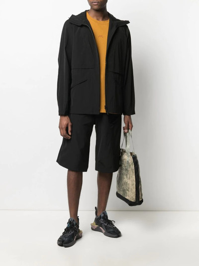 Y-3 drawstring waist bermuda shorts outlook