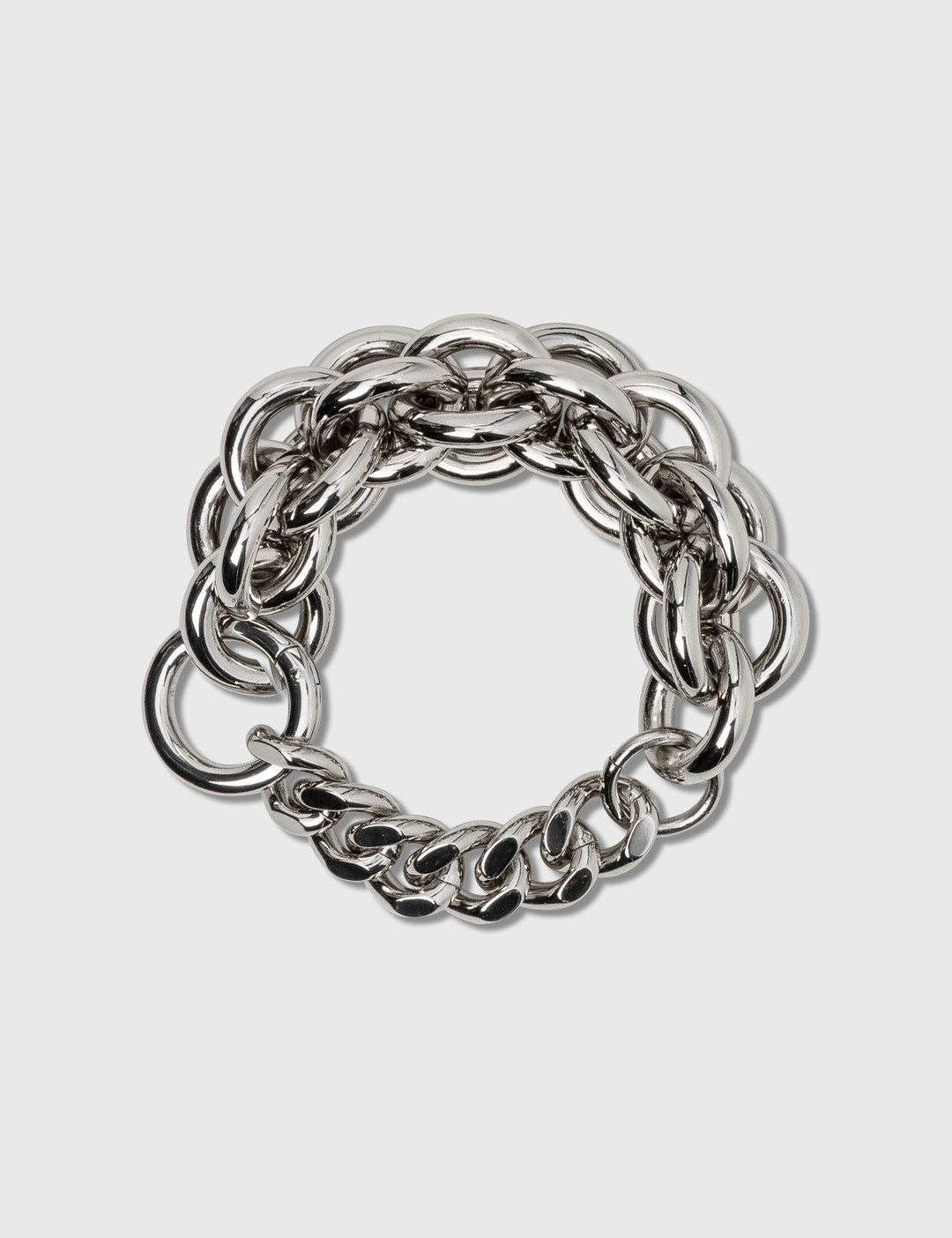 DUAL CHUNKY CHAIN BRACELET - 1