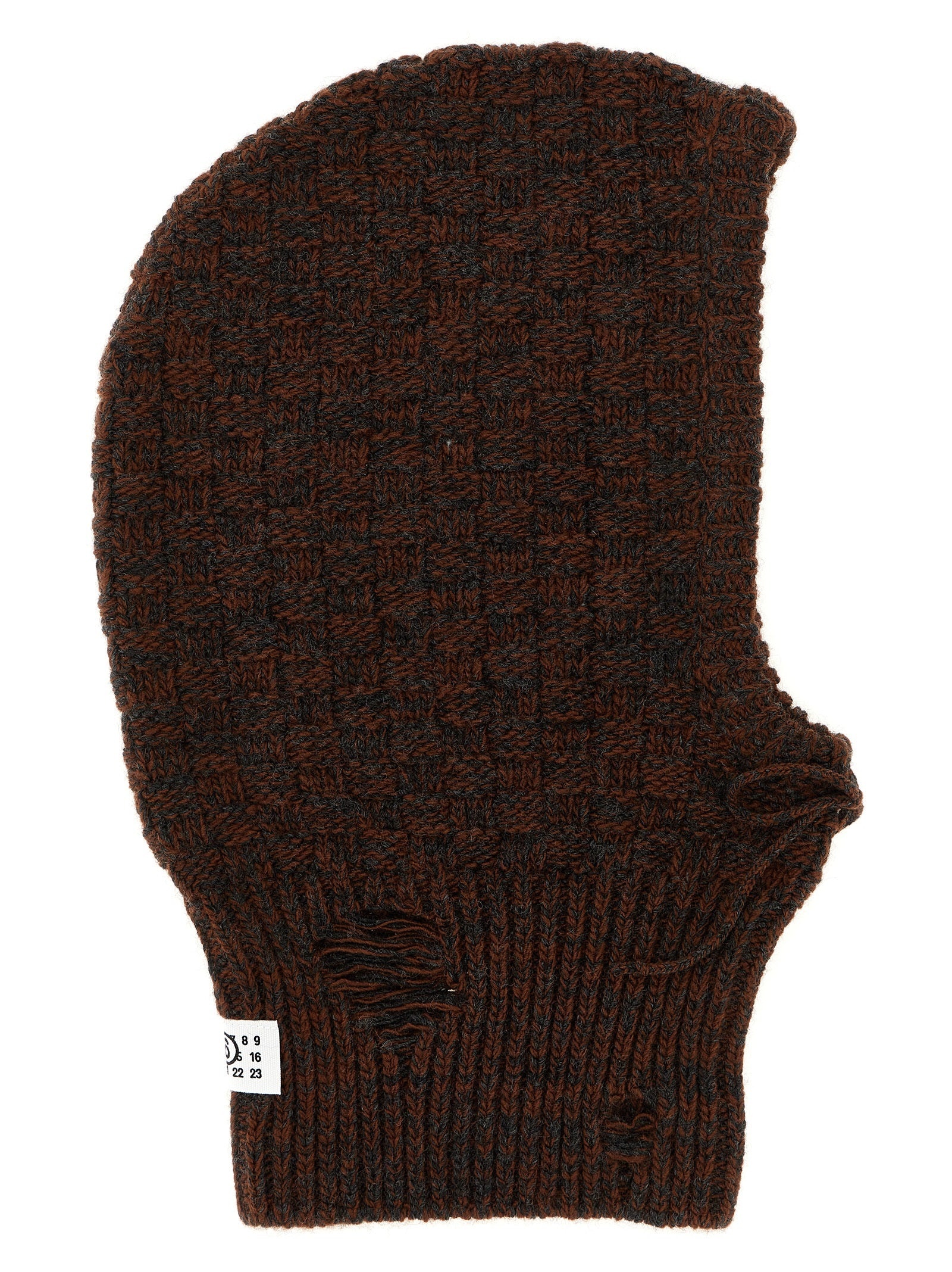 Distressed Wool Balaclava Hats Multicolor - 1