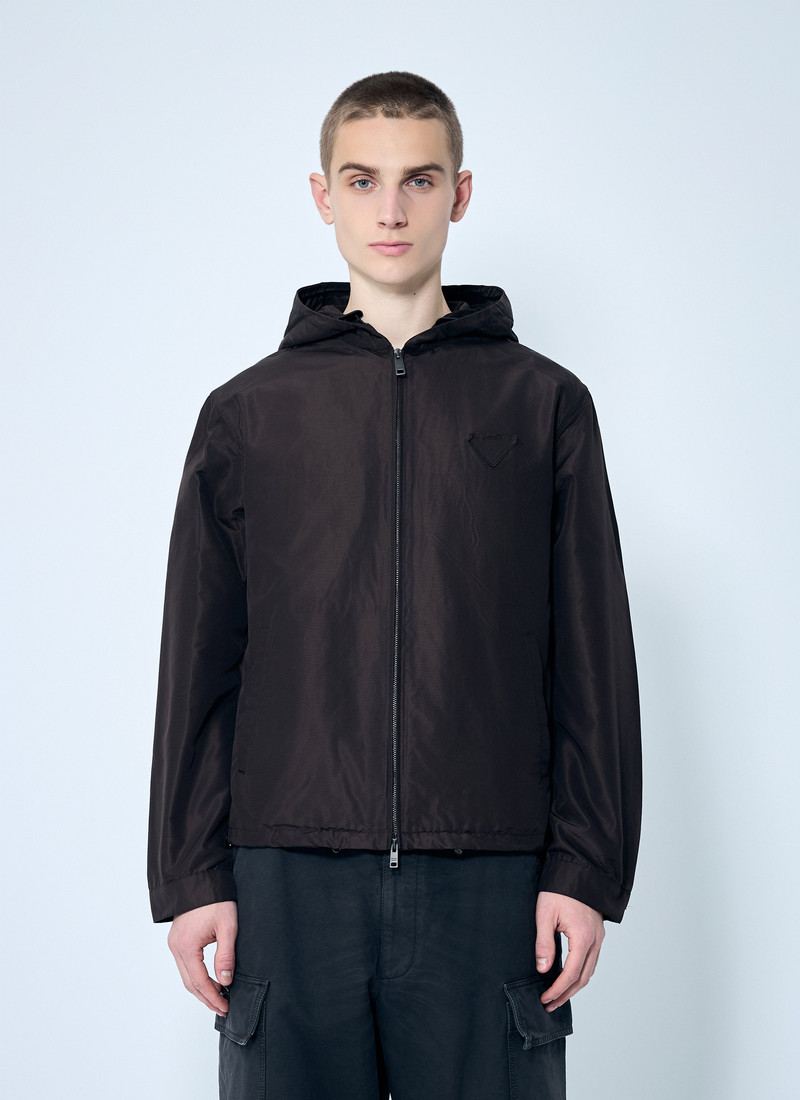 Prada Men Silk Hooded Jacket - 1