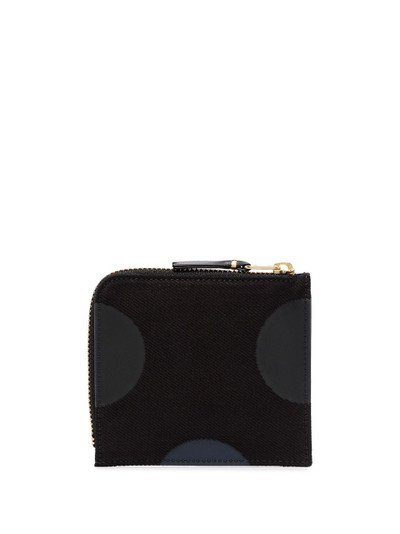 Comme Des Garçons polka dot wallet outlook