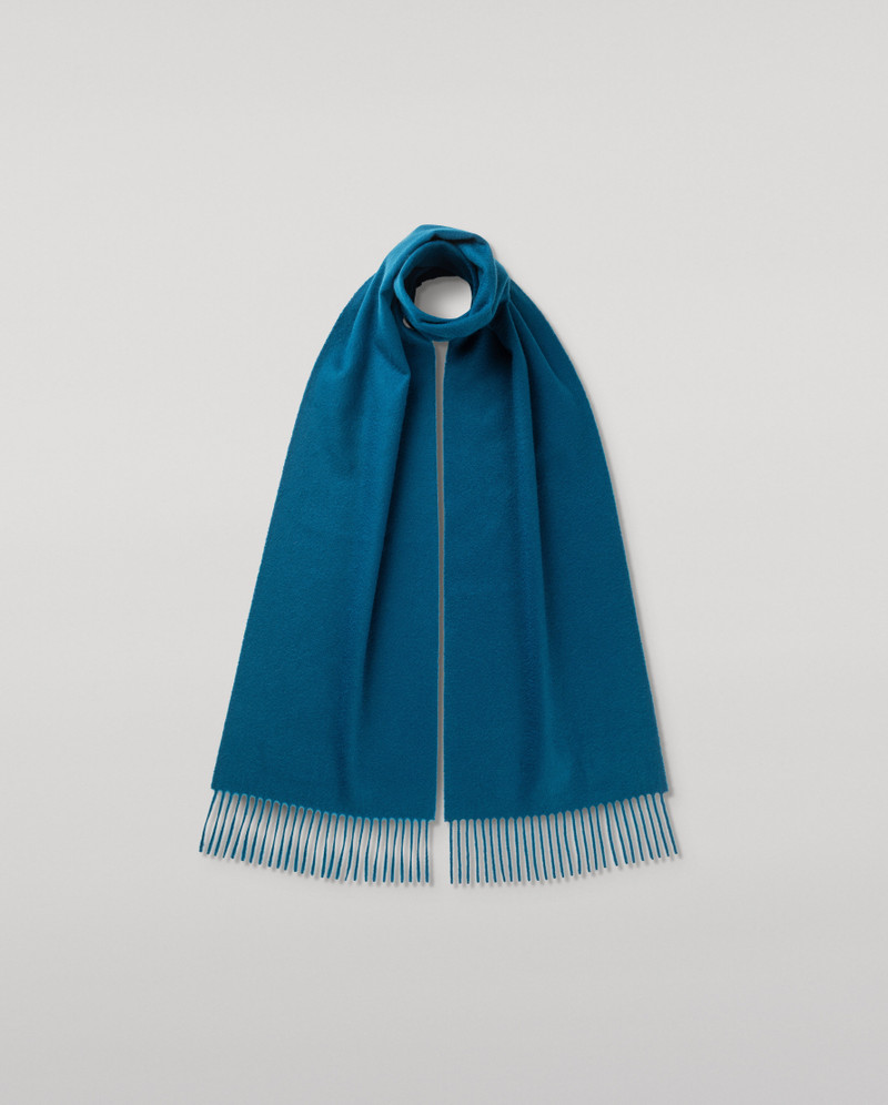 Blue Cashmere Scarf 1