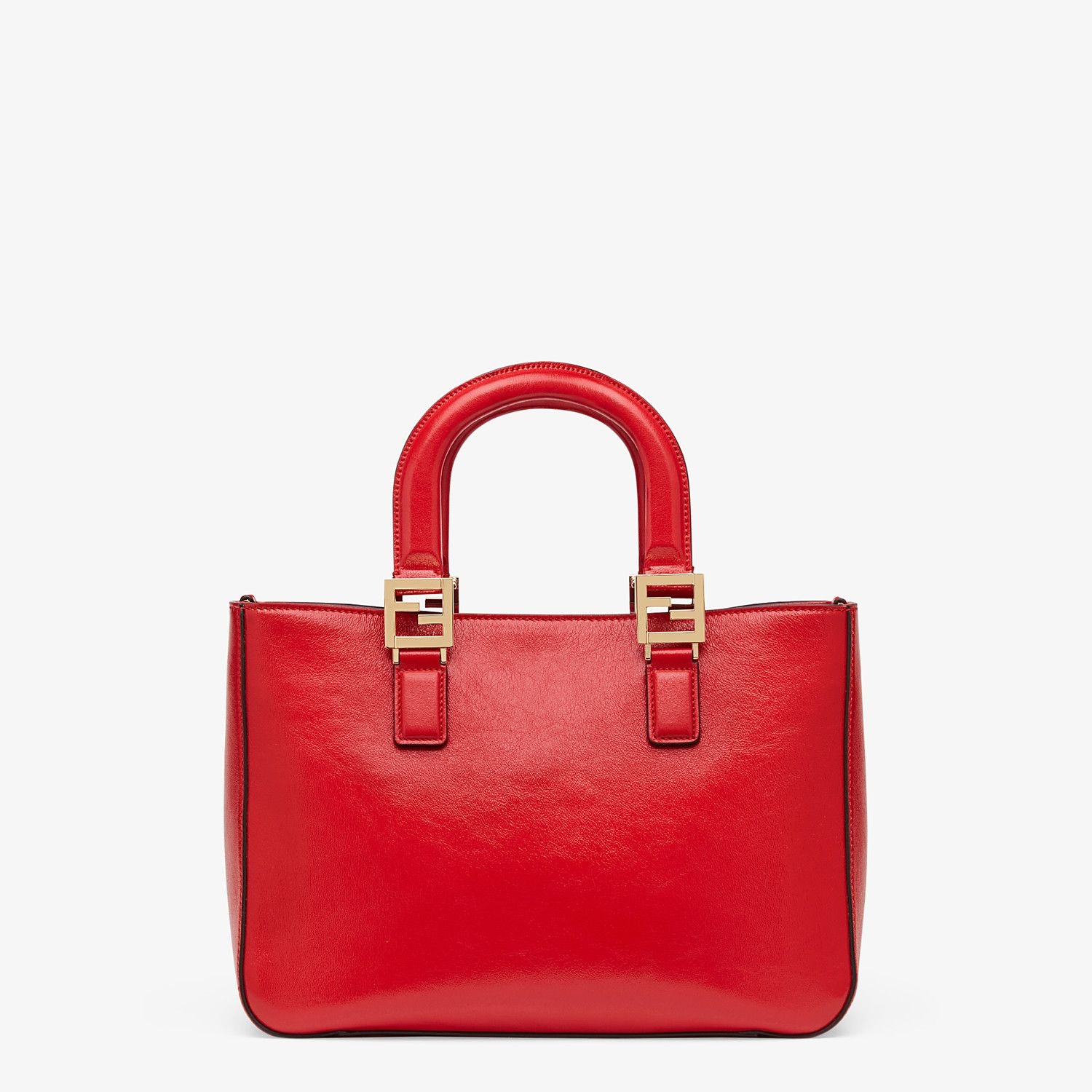 Red leather bag - 4