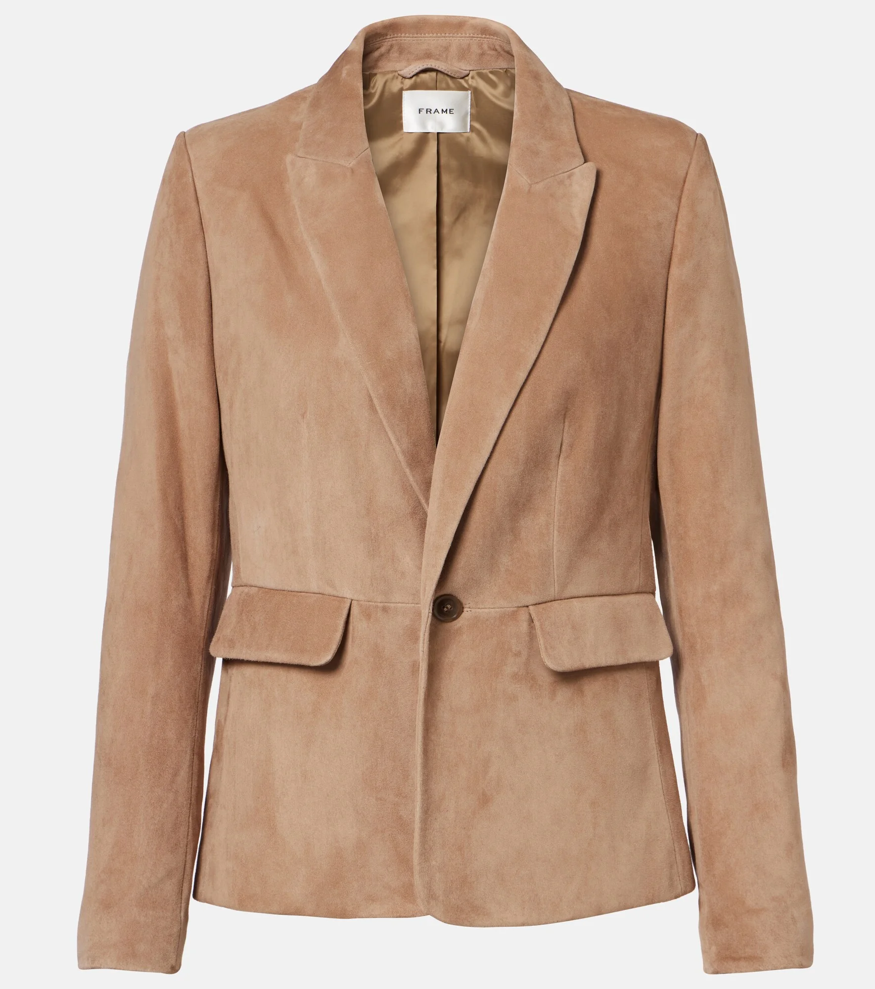 Suede blazer - 1