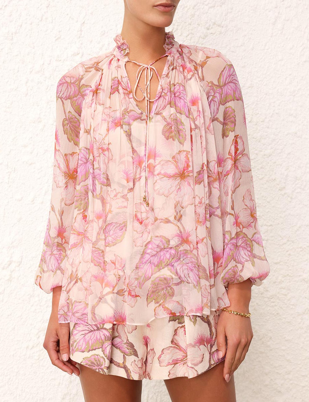 MATCHMAKER BILLOW BLOUSE - 8