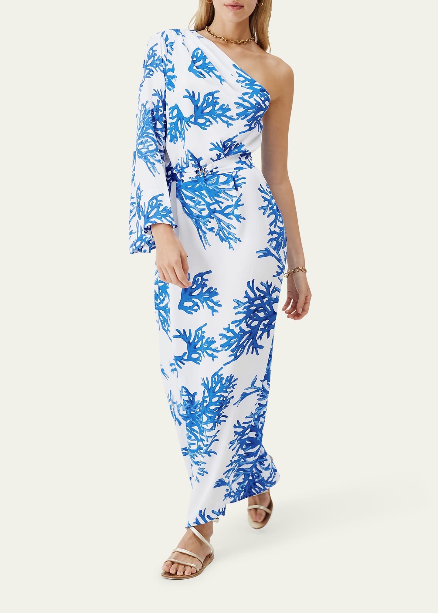 Lauren Asymmetric Maxi Dress - 2