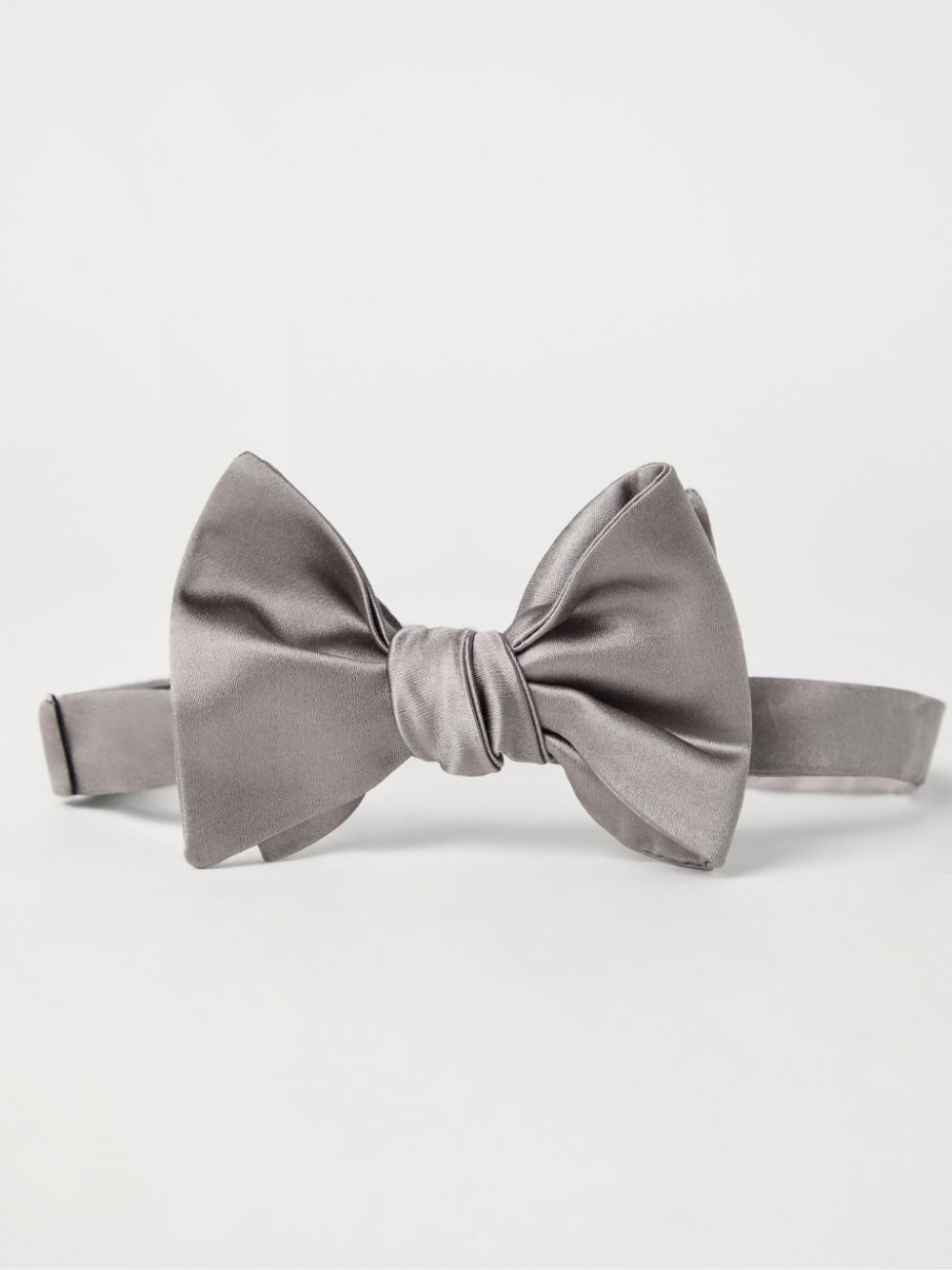 satin-finish bow tie - 2