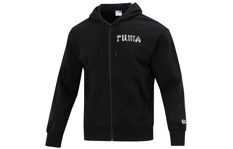 PUMA Downtown Graphic FZ Jacket Black 535178-01 - 1