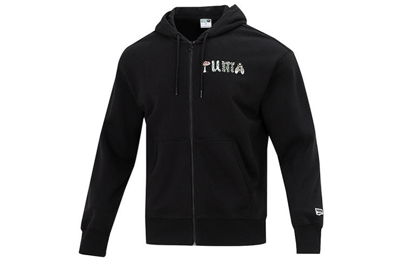 PUMA Downtown Graphic FZ Jacket Black 535178-01 - 1