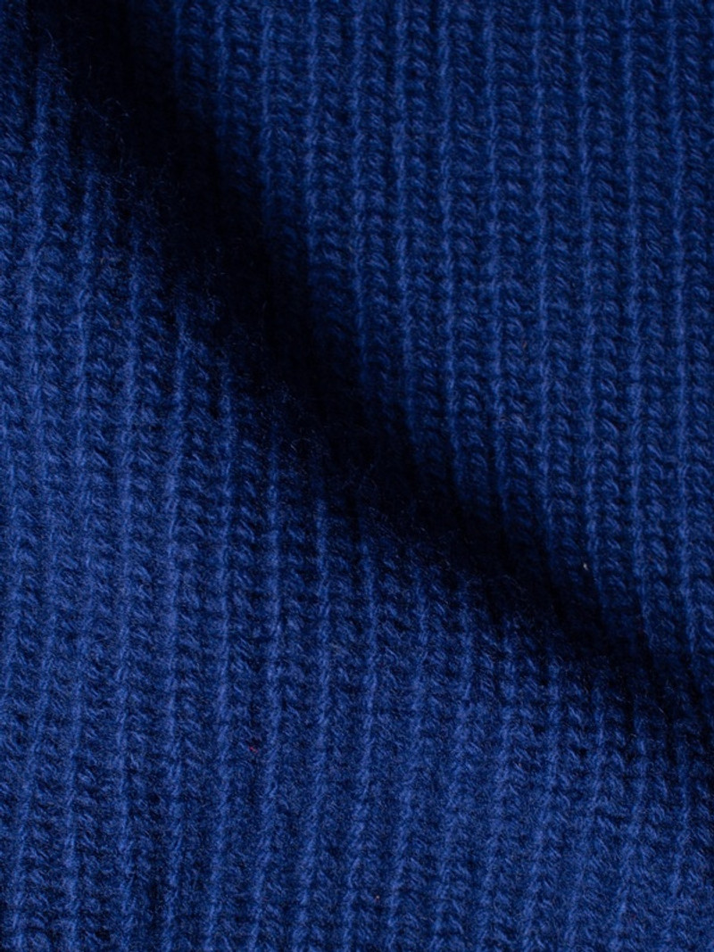 August Zip Sweater Royal Blue 6