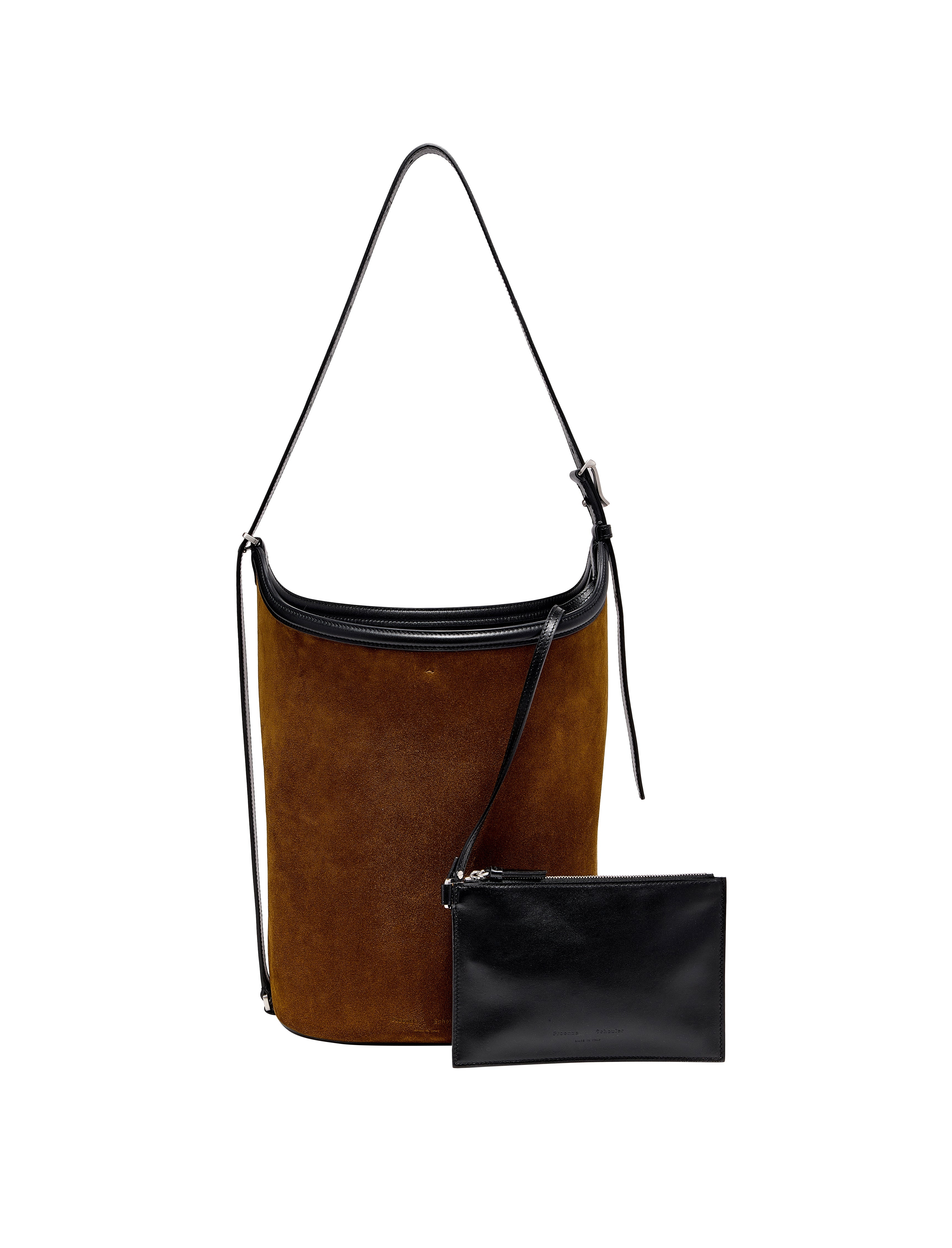 Brant Bucket Bag in Soft Suede - 7