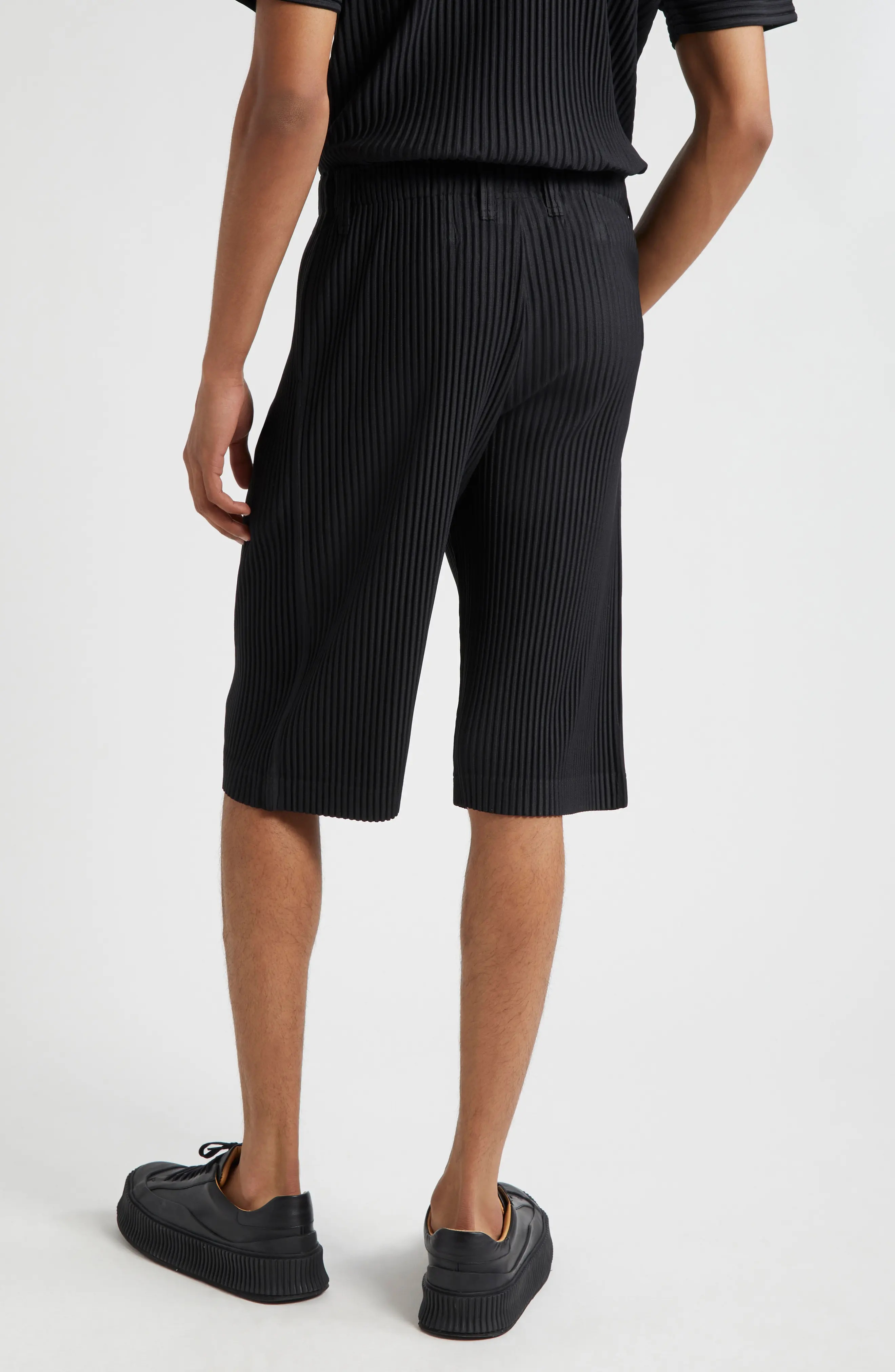 Tailored Pleats 2 Crop Pants - 2