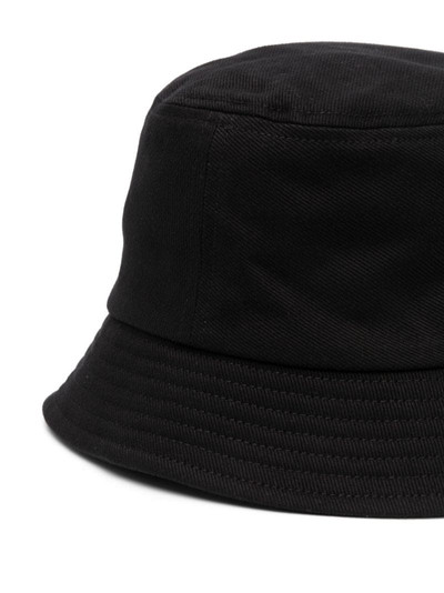Isabel Marant Haley embroidered-logo cotton bucket hat outlook