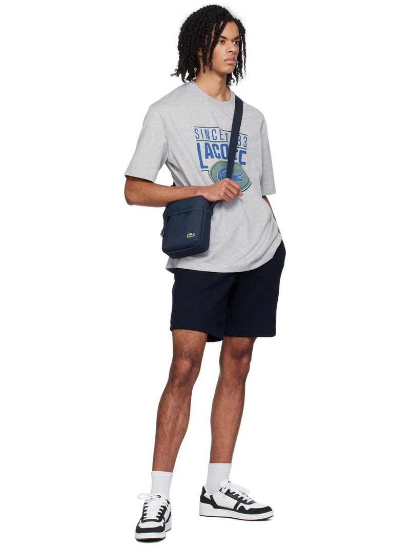Navy Zip Crossbody Bag 4