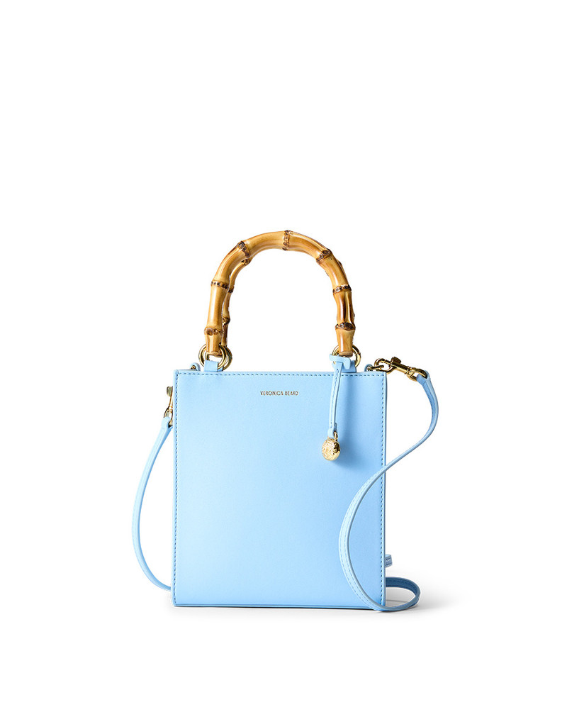 SMALL BAMBOO-HANDLE SHOPPER 8