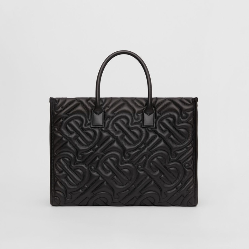 Medium Monogram Quilted Lambskin Freya Tote 1