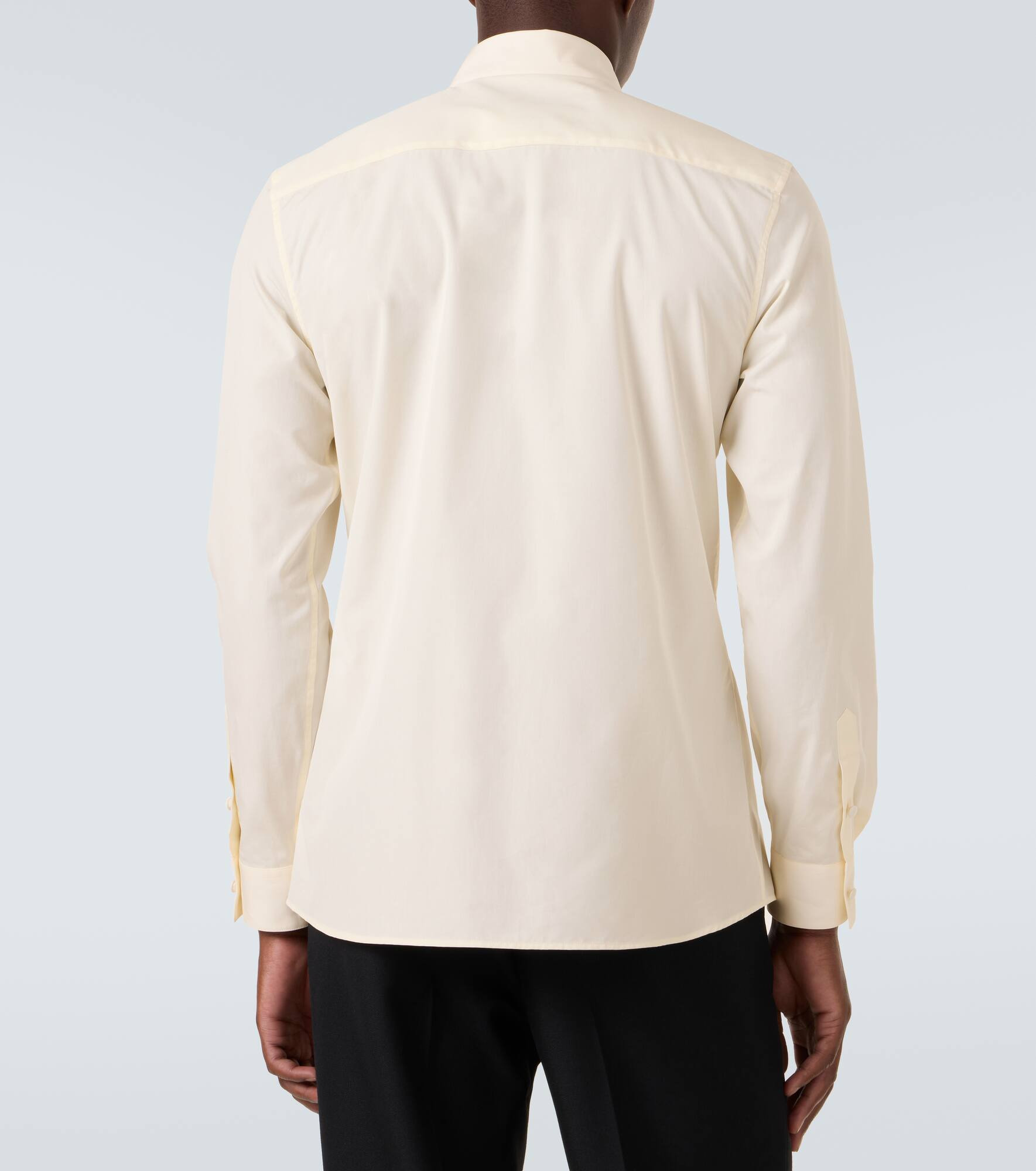 Cotton poplin shirt - 4