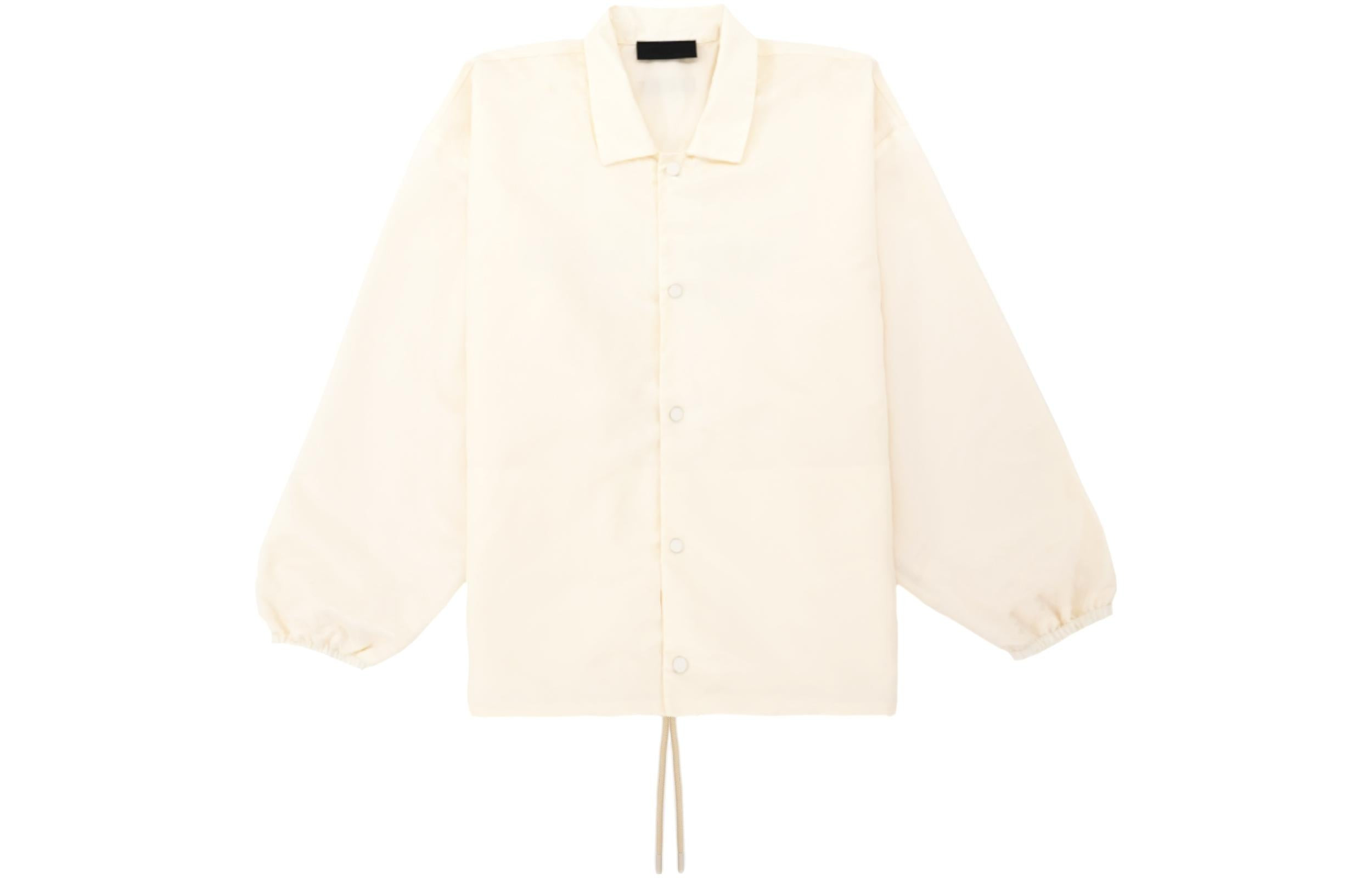 Fear of God Essentials FW23 Coaches Jacket 'Cloud Dancer' 202BT232011F - 2