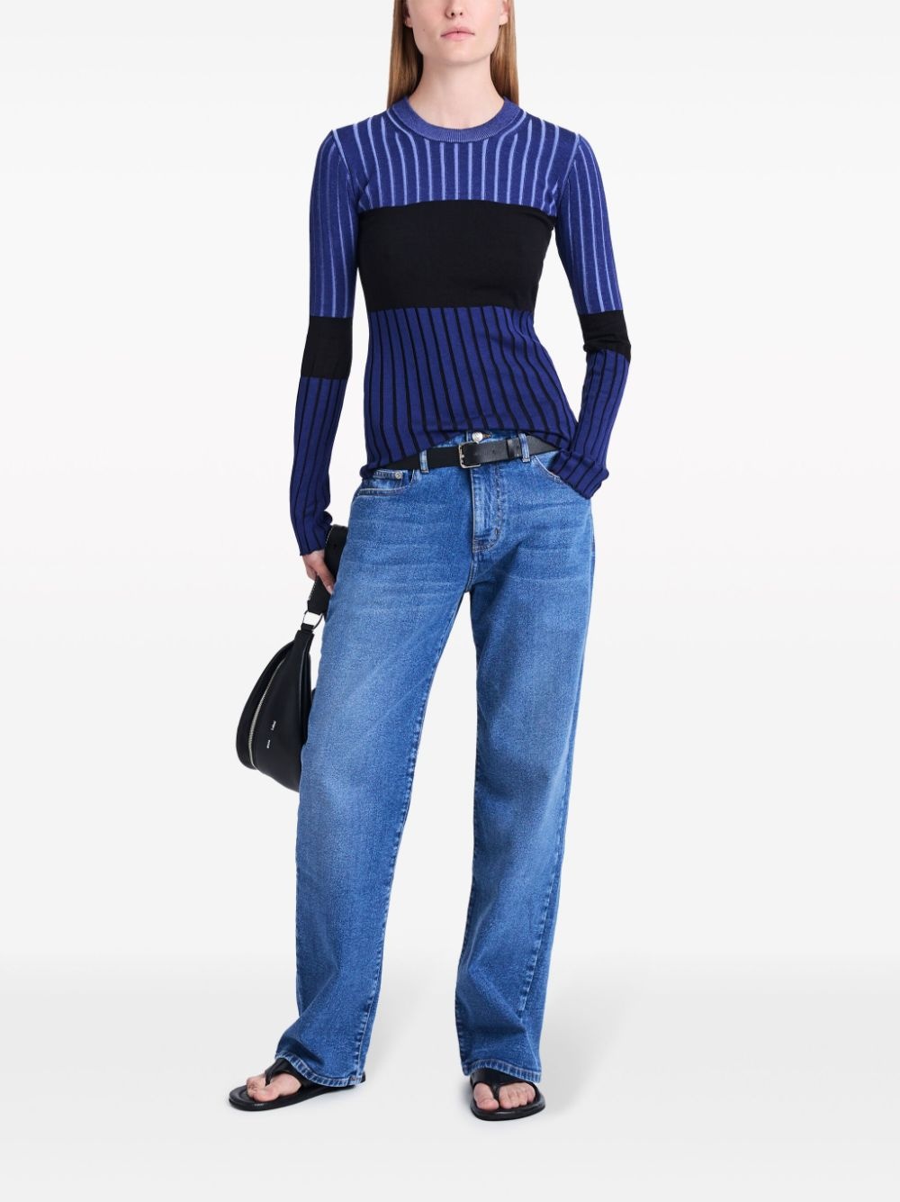 Peyton ribbed-knit jumper - 2