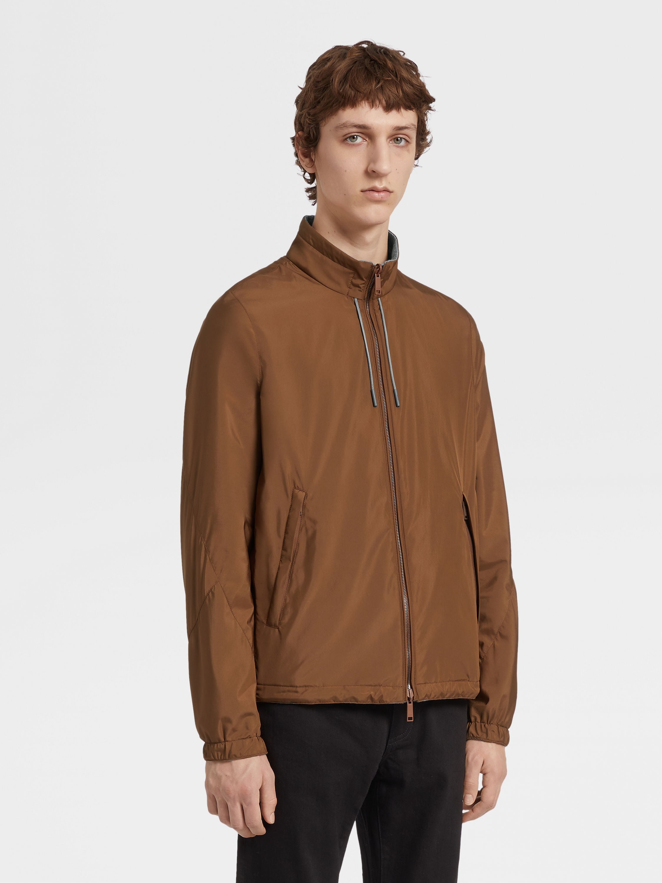 TECHNICAL FABRIC REVERSIBLE BREZZA BLOUSON - 4