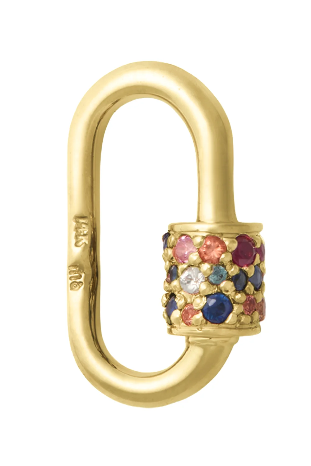 Mixed Sapphire Stoned Babylock - 1