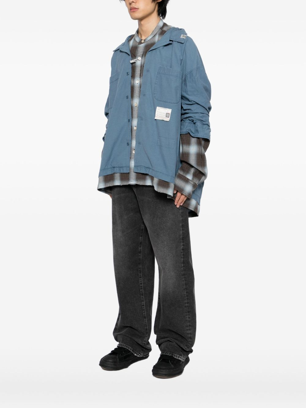 Layered Long Sleeve shirt - 3