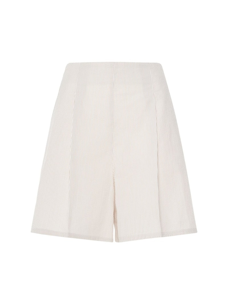Canale seersucker cotton shorts - 1