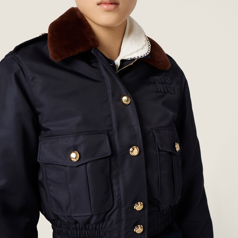Technical gazar blouson jacket 4