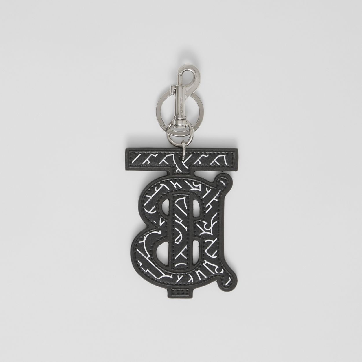Monogram Motif Leather Key Ring - 5