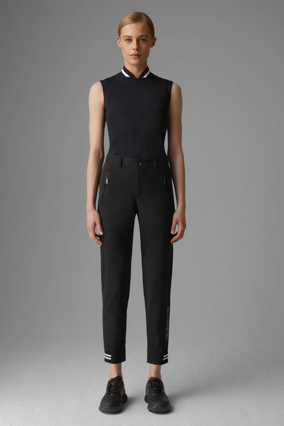 SUKIE FUNCTIONAL CHINOS IN BLACK - 4