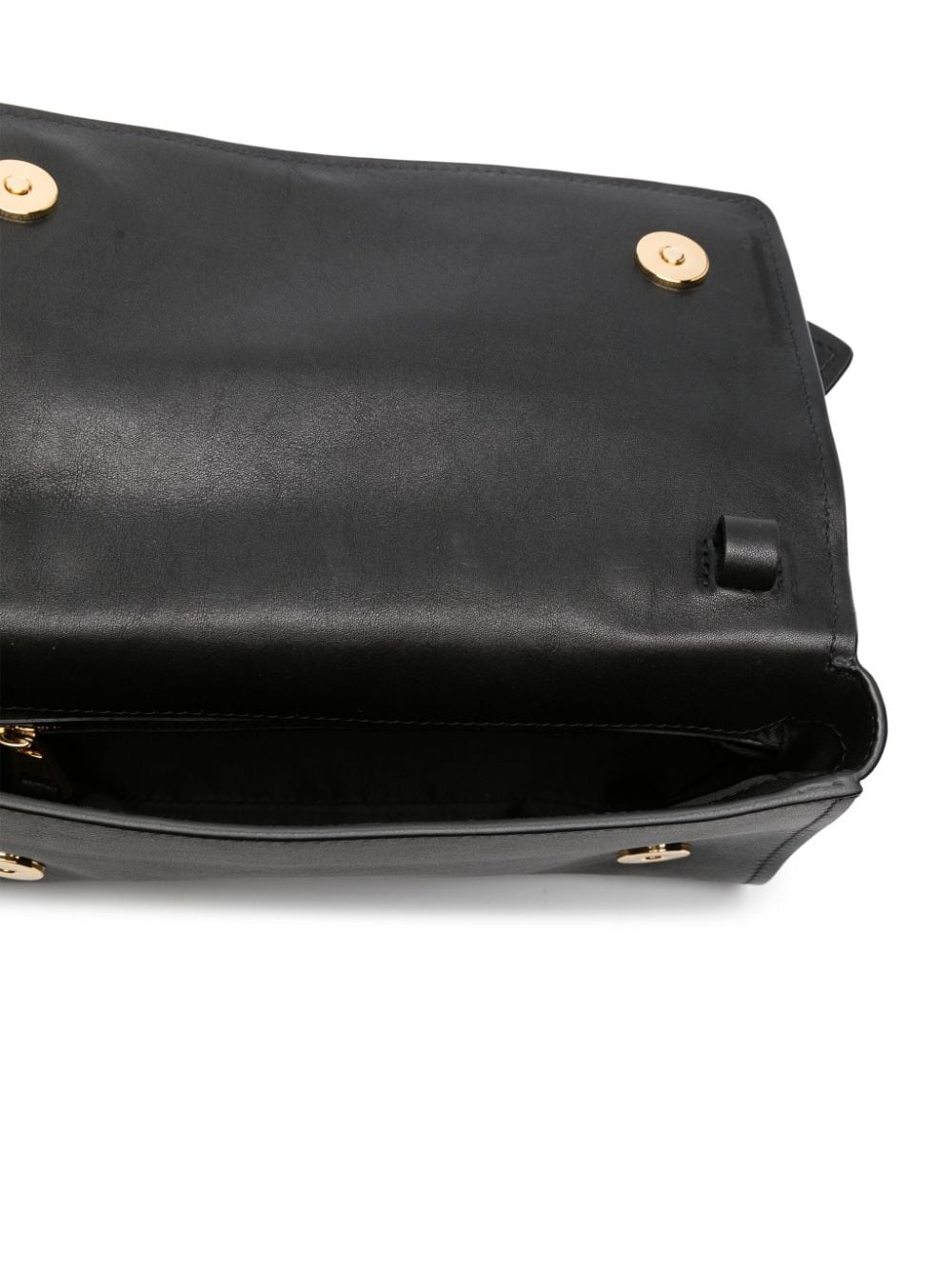 Morphed-buckle leather crossbody bag - 7