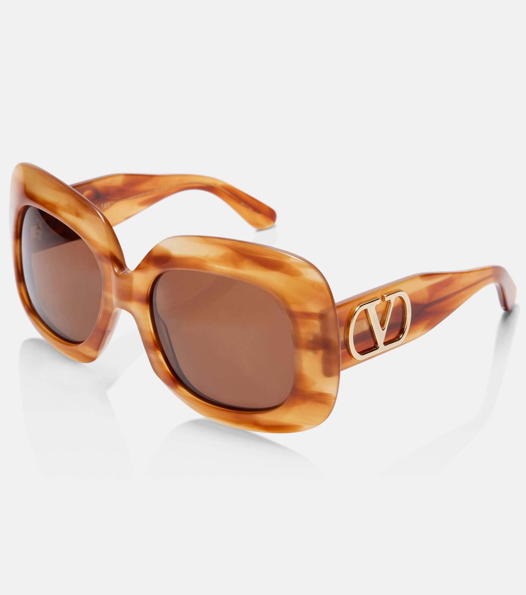 VLogo square sunglasses - 4