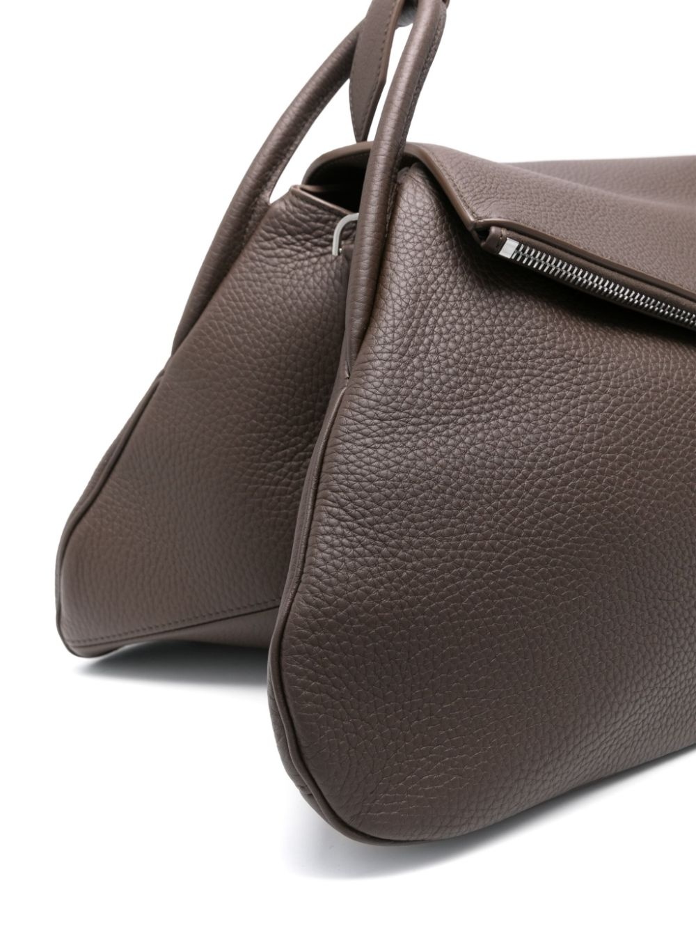 leather tote bag - 4
